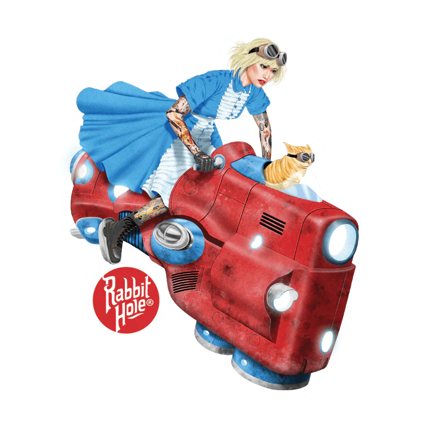 Alice by Jason Raish Sticker