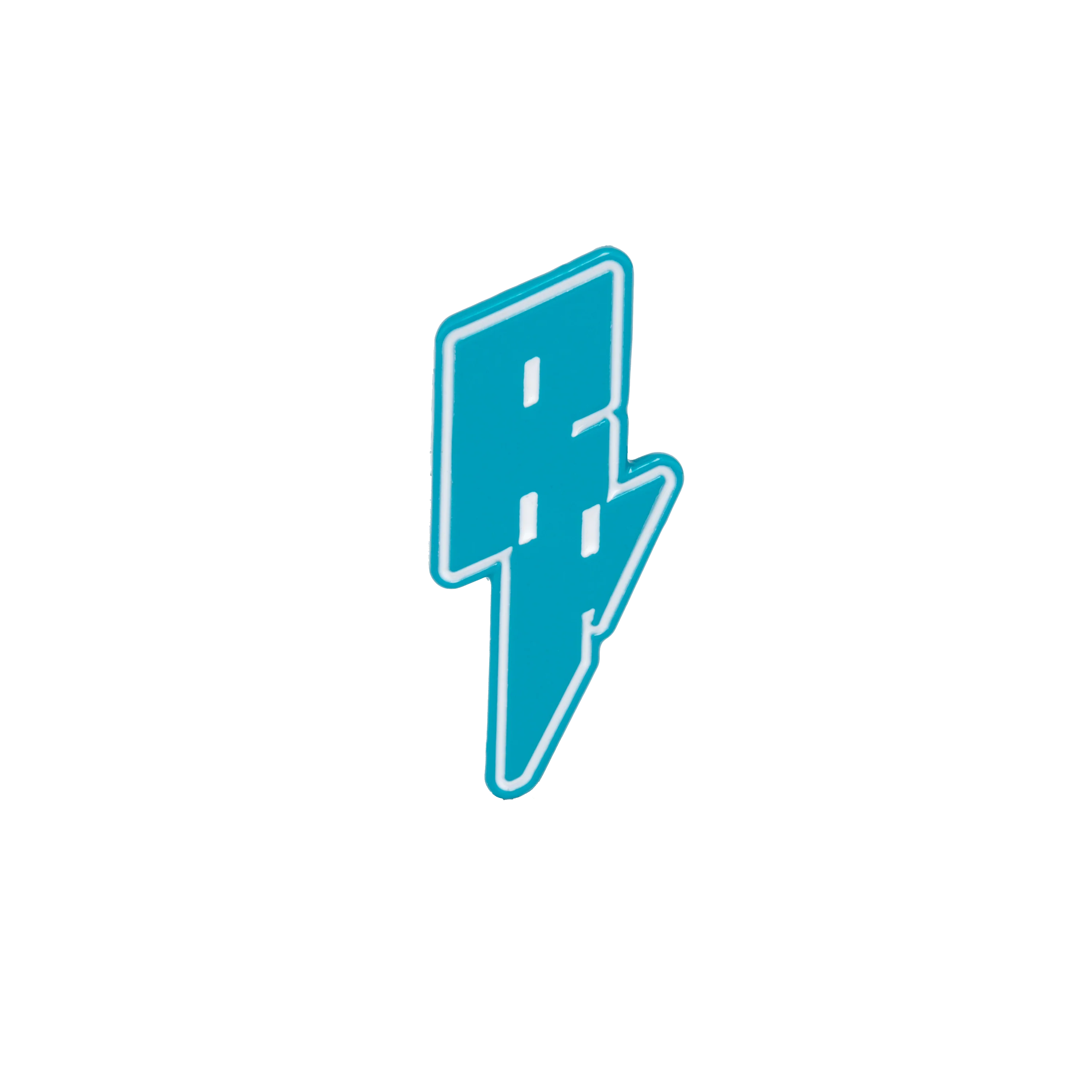 Bolt of Blue Enamel Pin