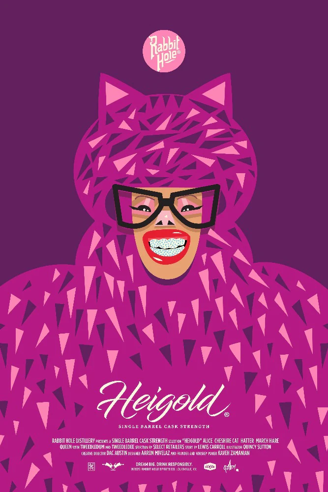 Cheshire Cat by Quincy 24x36