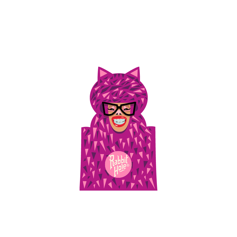 Cheshire Cat by Quincy Sticker