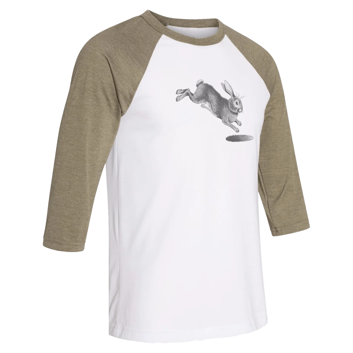 Illustrated Rabbit Baseball Shirt - Image 2