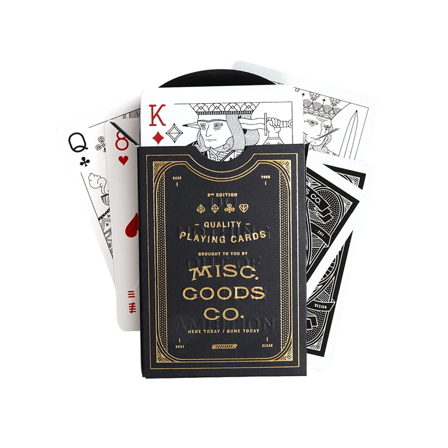 Playing Cards in Black - Image 2