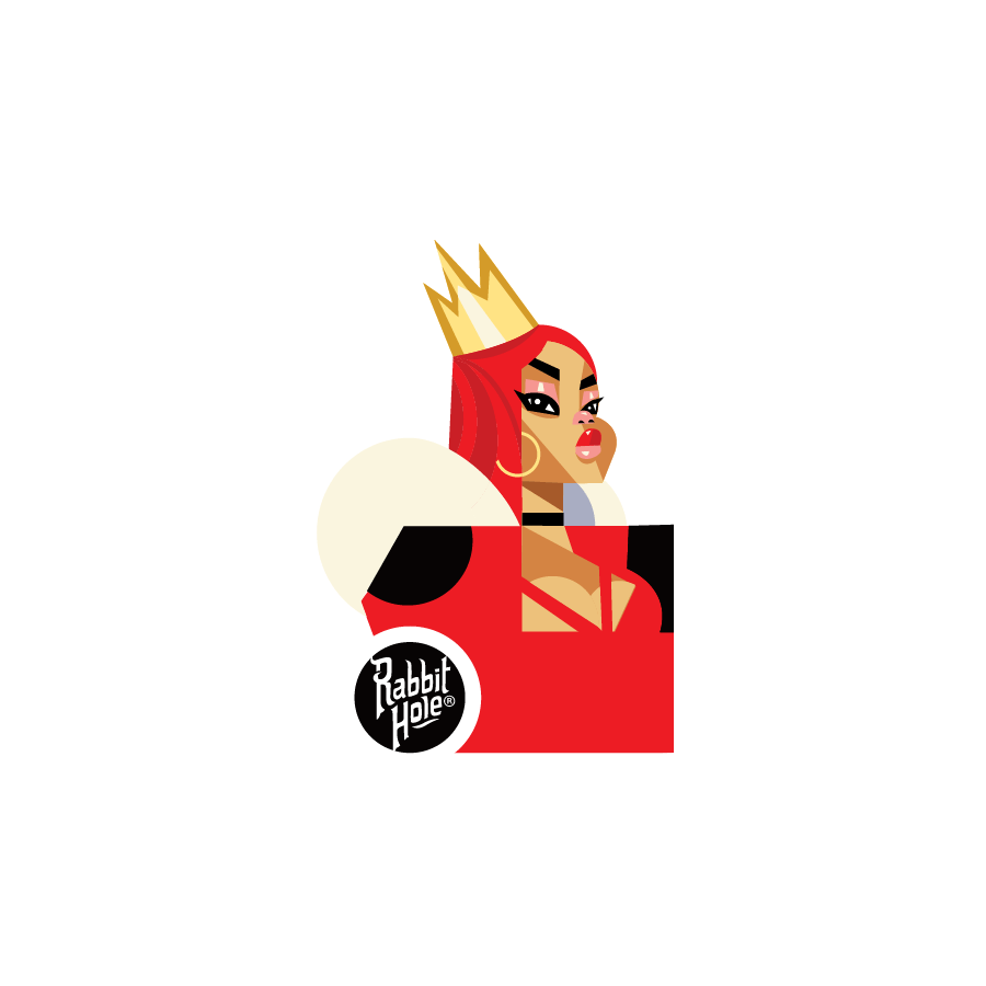 Queen by Quincy Sticker