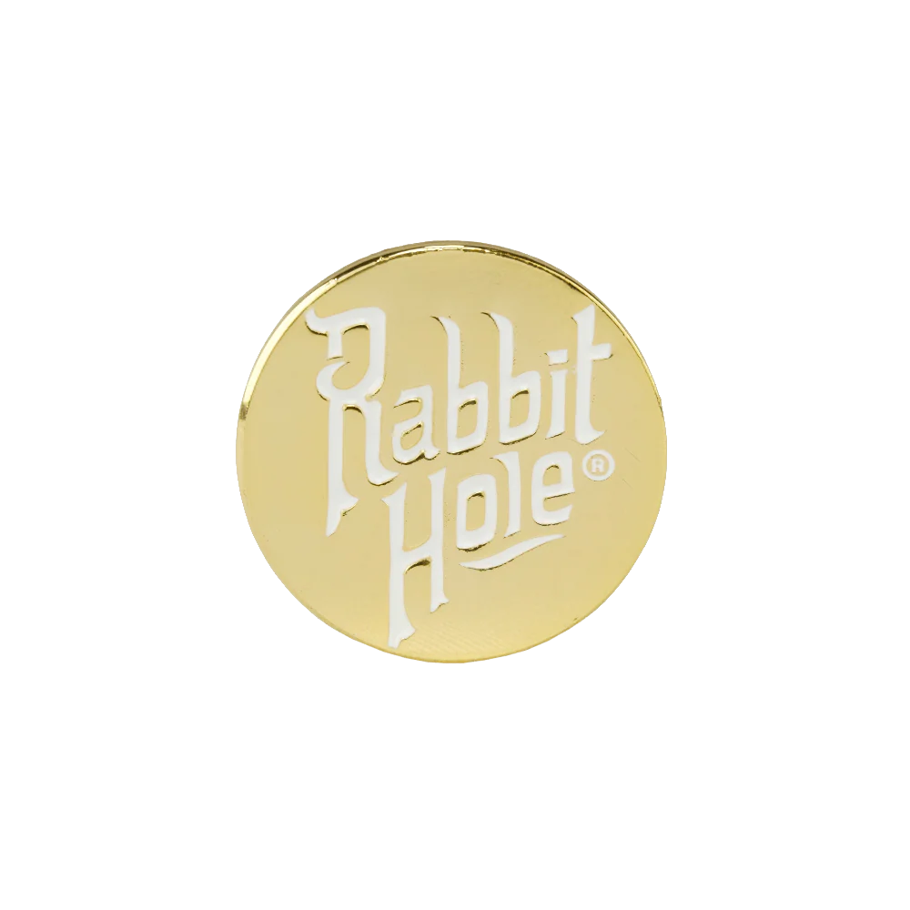 Gold Logo Enamel Pin