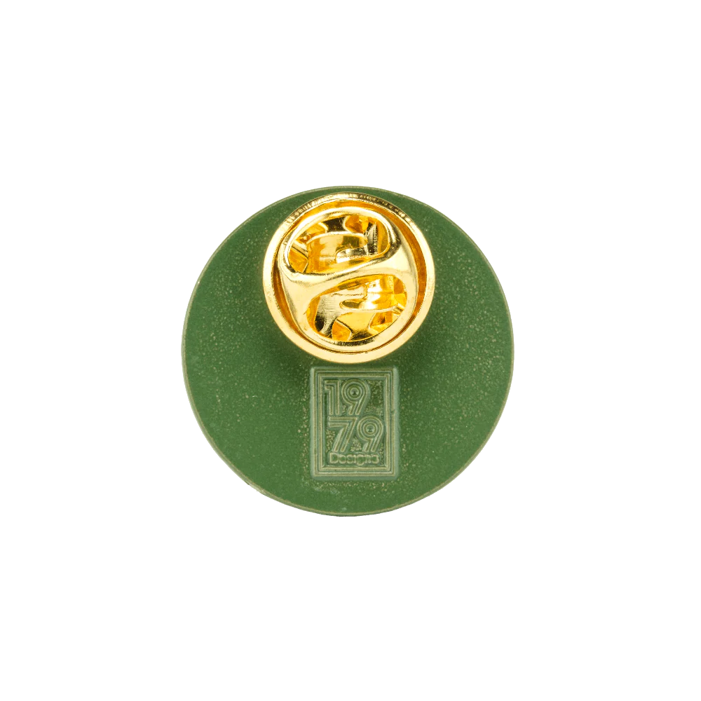 Green Logo Enamel Pin - Image 3