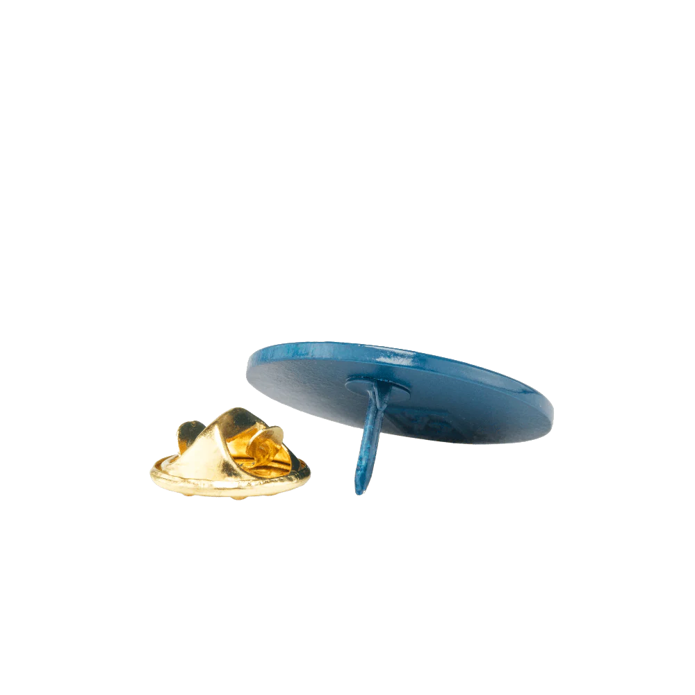 Navy Logo Enamel Pin - Image 3