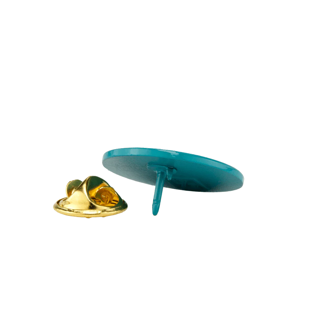 Teal Logo Enamel Pin - Image 3