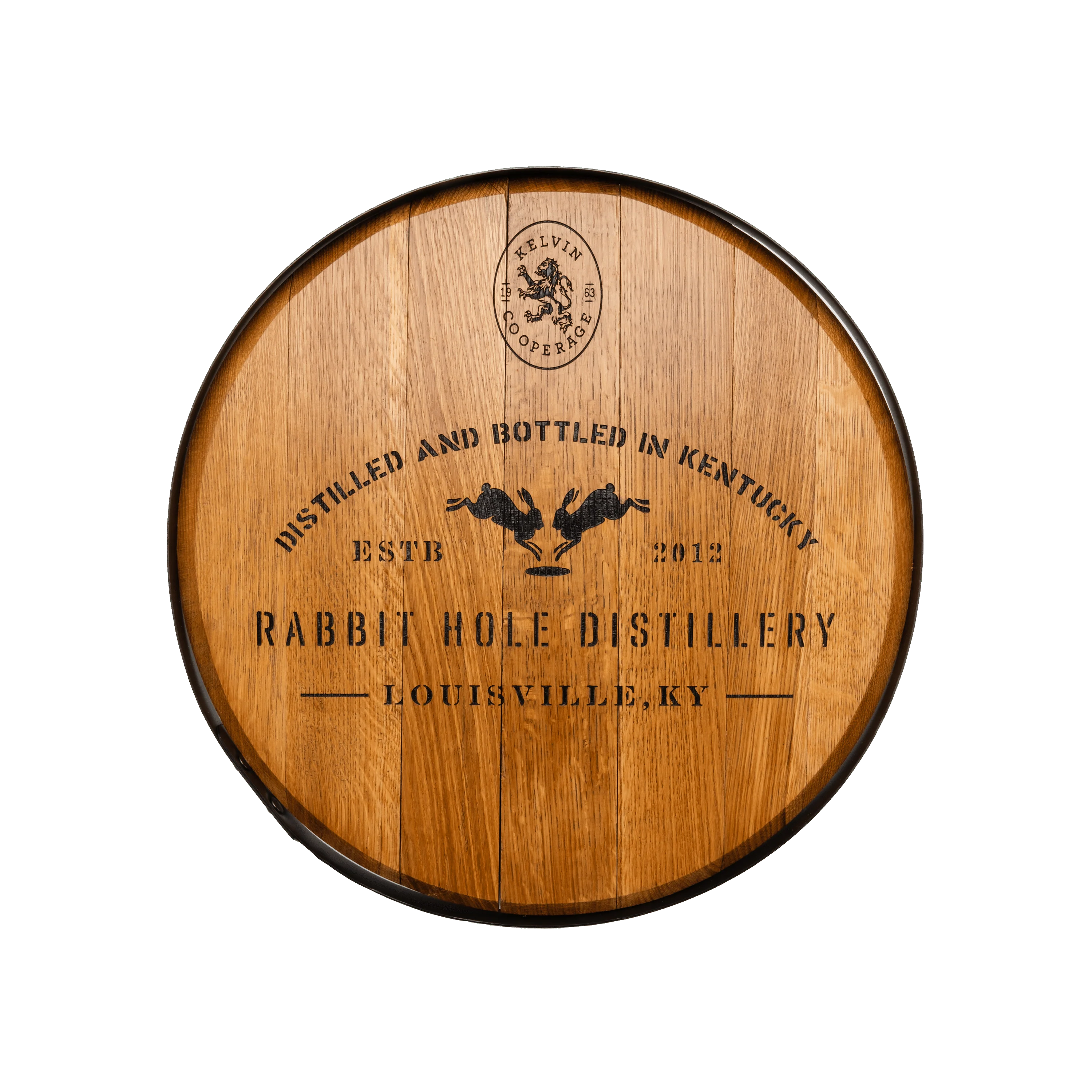 Rabbit Hole Bourbon Barrel Head