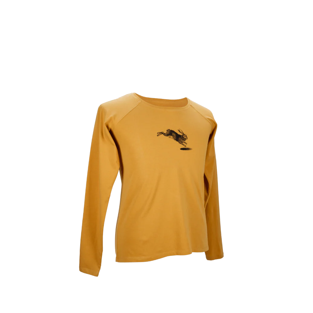 Illustrated Long Sleeve Gold - Image 2