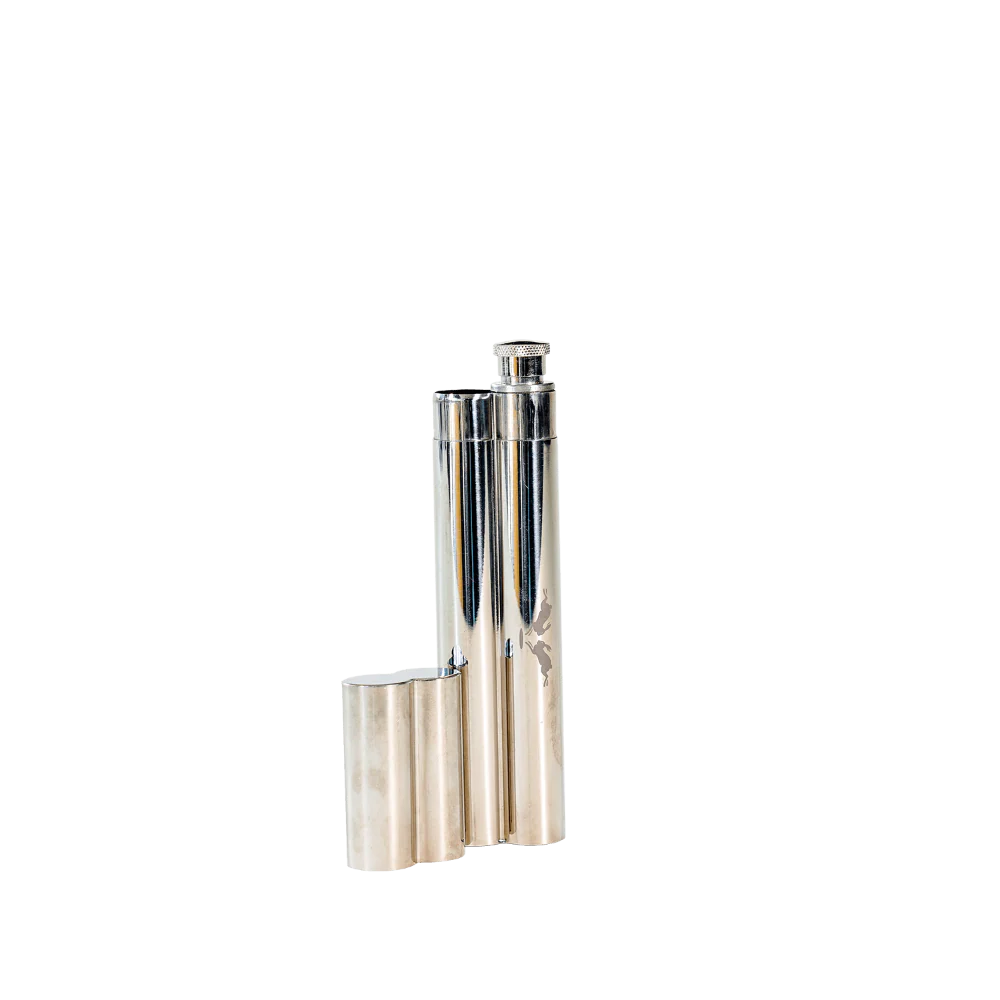 Stainless Steel Cigar Flask - Image 2