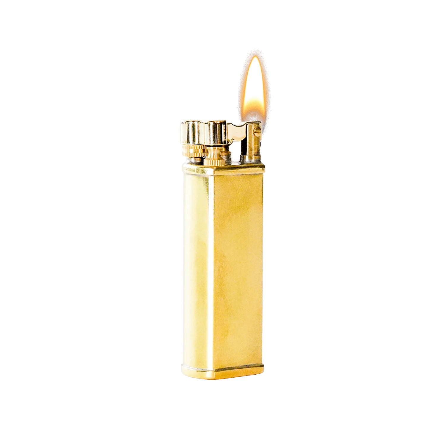 Tsubota Bolbo Petrol Lighter in Brass - Image 2