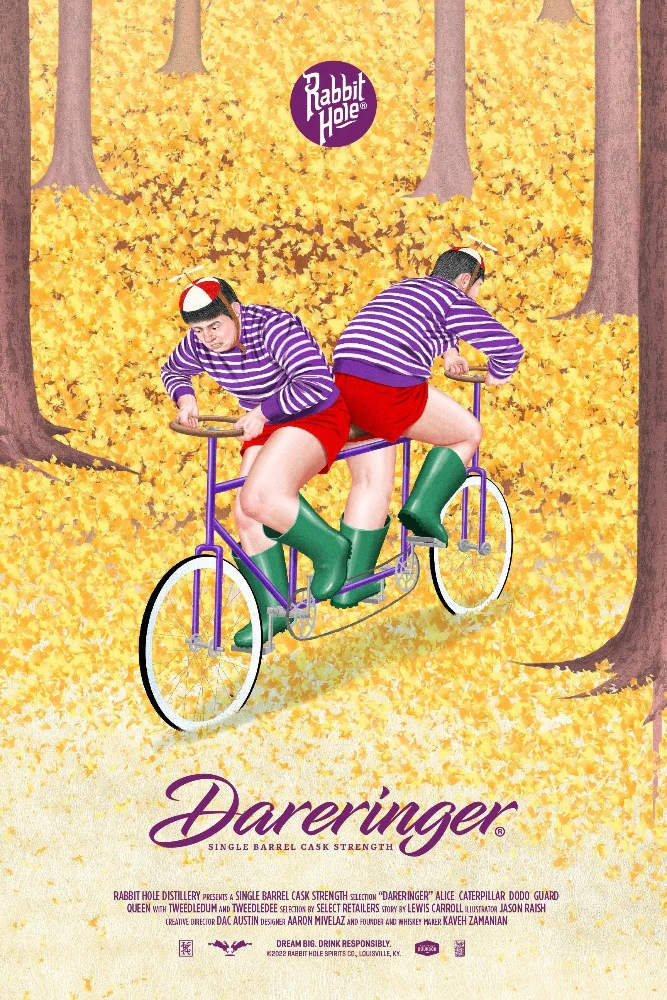 Tweedles Print by Jason Raish - 24"x36"