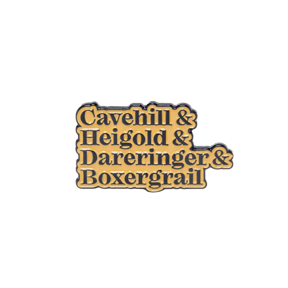 Whiskey List Enamel Pin